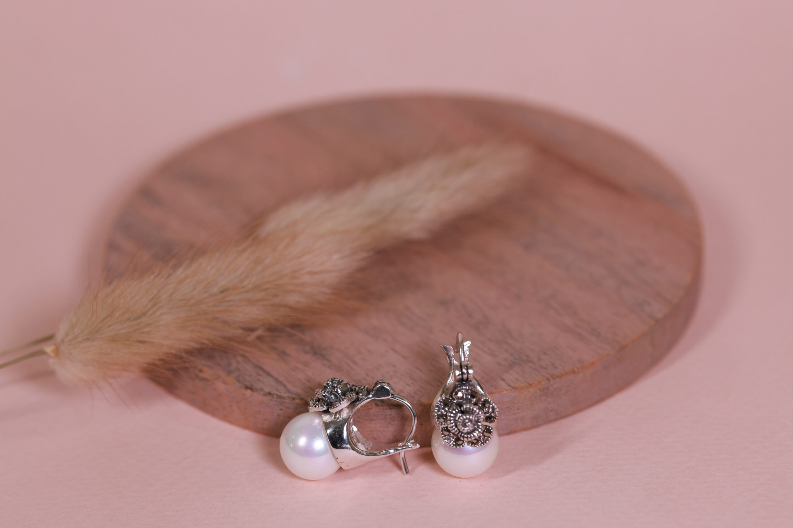 925 Sterling Silver Flower Earrings for Girls, Earrings for Kids. Everyday wear, Gift for Her. - Image 2