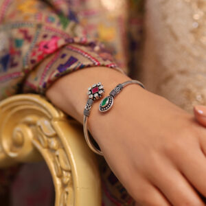 925 Sterling Silver Evil Eye Bracelet, Blue Evil Eye Bracelet with Cubic Zirconia. Gift for Her