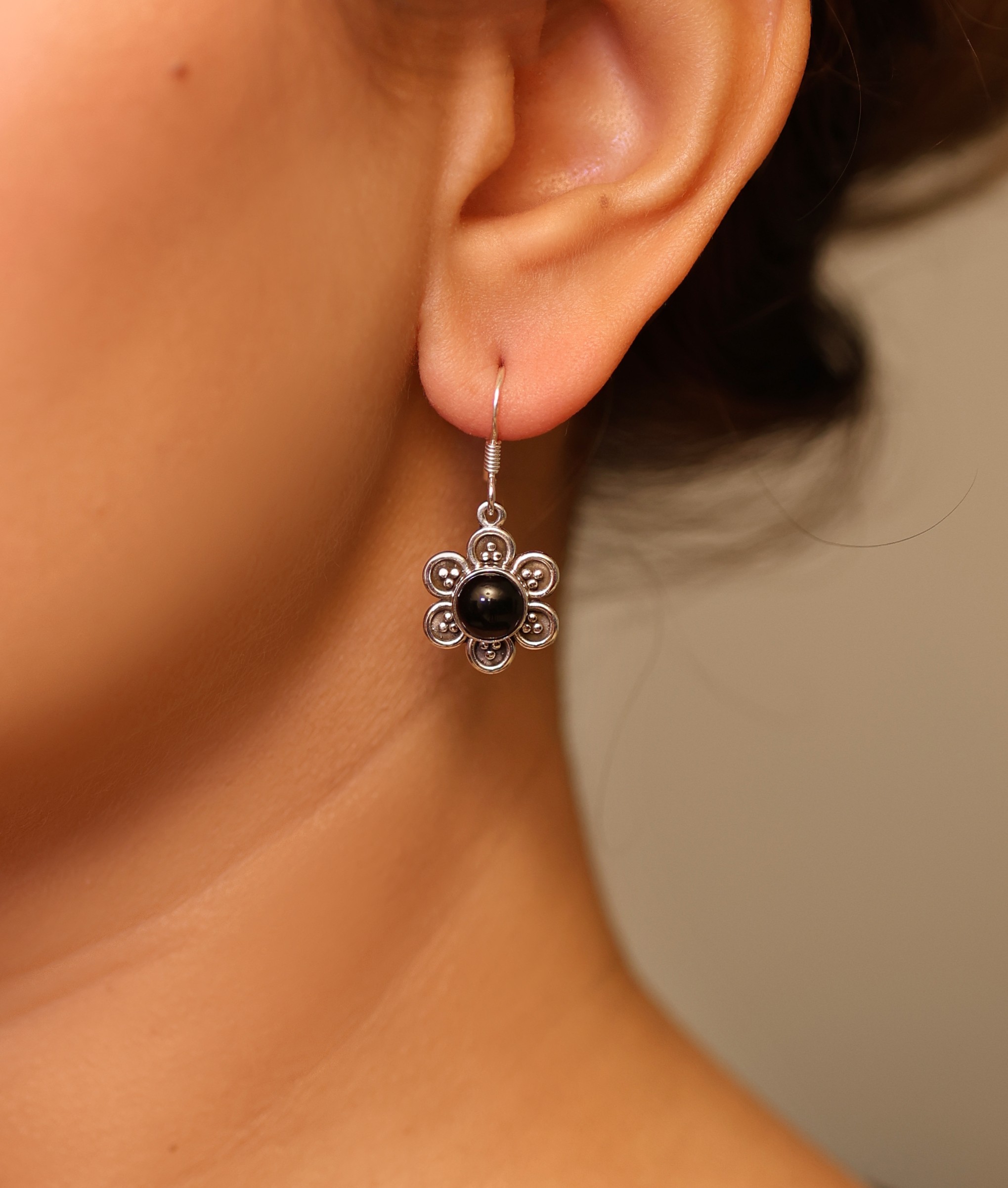 925 Sterling Silver Cherry Earrings for Girls, Earrings for Kids. Gift for Her.