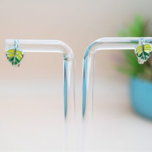 925 Sterling Silver Leave Earrings for Girls, Earrings for Kids. Everyday wear, Gift for Her.